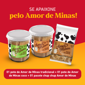 Kit Amor de Minas "Primeiro Amor"
